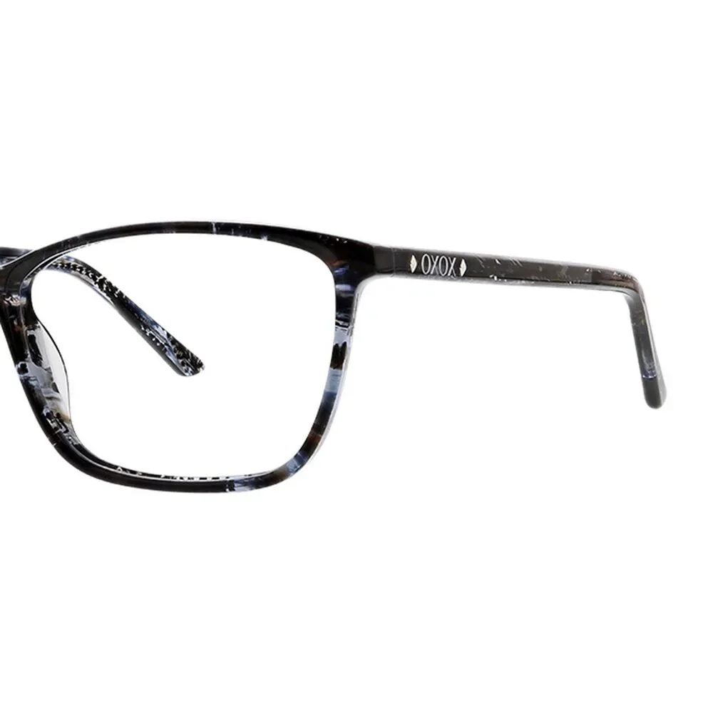 NWT Xoxo XOXO-SEDONA-BLUE 55mm New Eyeglasses